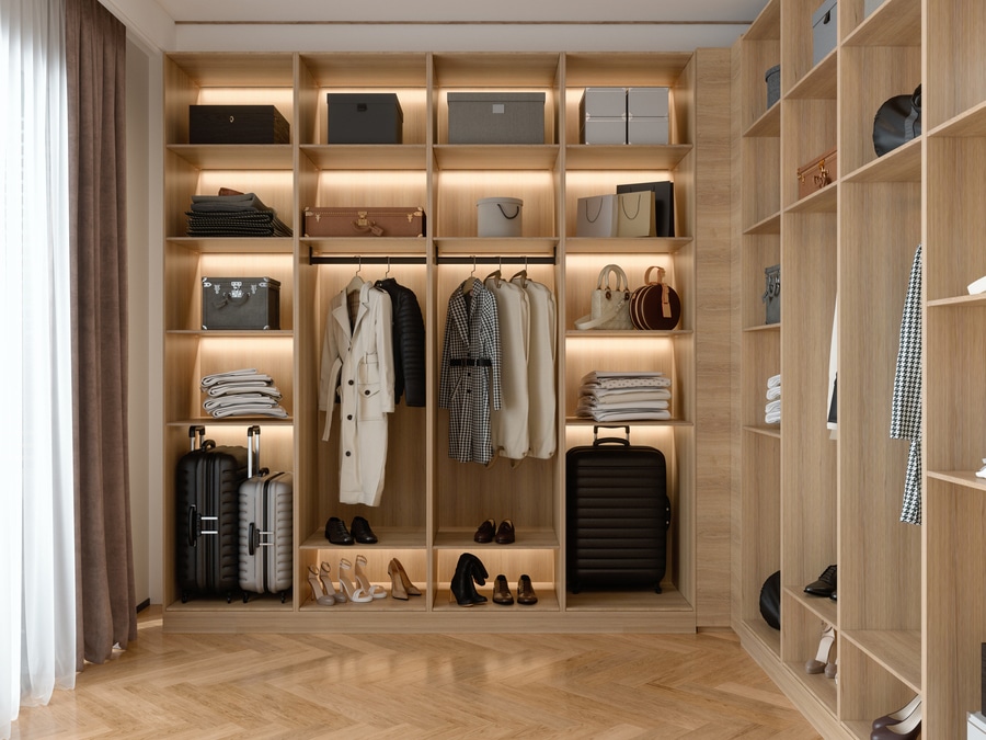 Beneficios y tendencias en clósets de melamina